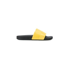 adidas Adilette Checkerboard Raf Simons Black Yellow