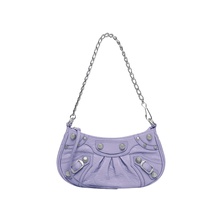 Balenciaga Le Cagole Chain Purse Mini Lilac