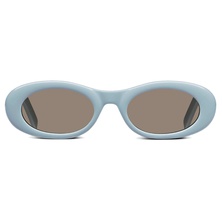 Dior x CACTUS JACK CD Diamond R1I Rounded Sunglasses Light Blue