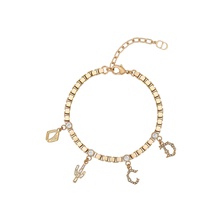 Dior x CACTUS JACK Bracelet Gold/White