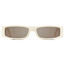 Dior x CACTUS JACK CD Diamond S1I Rectangular Sunglasses Ivory