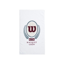 Kith x Wilson Racquet Crew Crest Sweat Towel White