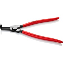 Knipex Circlip Pliers for Outer Rings on Shafts Black Atramentized Plastic Coated 300 mm 46 21 A41