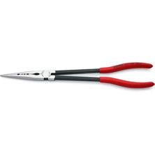 Knipex Tools 2871280SBA, 11-Inch Extra Long Needle Nose Pliers, straight