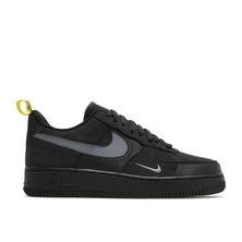 Air Force 1 Low Cut Out Swoosh - Black