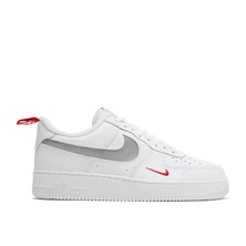 Air Force 1 Low Cut Out Swoosh - White