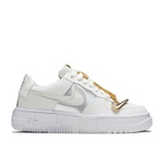 Wmns Air Force 1 Pixel Grey Gold Chain