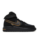 Air Force 1 Boot Black University Gold
