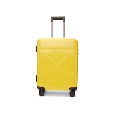 OFF-WHITE Quote Luggage FOR TRAVEL Yellow