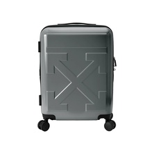 OFF-WHITE Quote Luggage FOR TRAVEL Grey