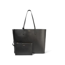 Saint Laurent Shopping Tote (With Pouch) Large Black