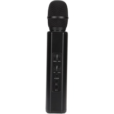 Sorandy K6 Wireless Bluetooth Karaoke Microphone, Portable Handheld Karaoke Microphone Speaker Machine, 2000 mAh Battery, Bluetooth Microphone for Home Birthday Party (Black)