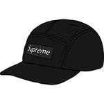 Supreme Washed Chino Twill Camp Cap (SS21) Black