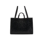 Telfar x Moose Knuckles Quilted Nylon Shopper Tote Large Black