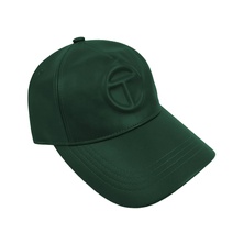 Telfar Logo Embossed Hat Dark Olive