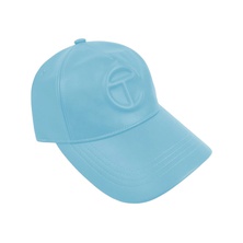 Telfar Logo Embossed Hat Pool Blue