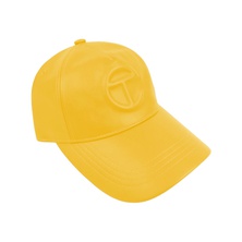 Telfar Logo Embossed Hat Yellow