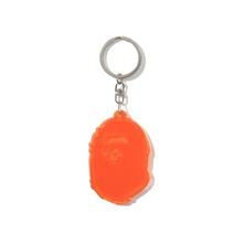BAPE Ape Head Reflective Keychain Orange