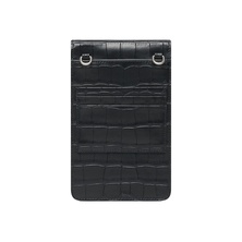 Balenciaga Cash Phone And Card Holder Graphite Black