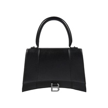 Balenciaga Hourglass Top Handle Bag Medium Black