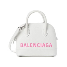 Balenciaga Ville Top Handle XXS White/Pink