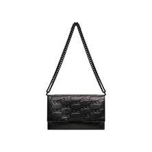 Balenciaga Womens Triplet Medium Bag BB Monogram Black