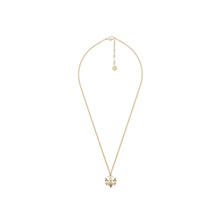 Dior And Shawn Pendant Necklace Silver-Gilt