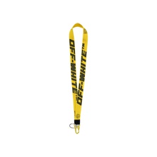 OFF-WHITE 2.0 Industrial Neck Keychain Yellow/Black/Yellow