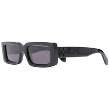Off-White Arthur Square Frame Sunglasses Black/Black