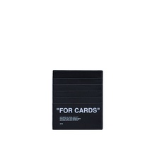 OFF-WHITE Leather Card Holder Black