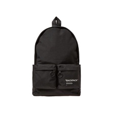 OFF-WHITE Quote Backpack Black