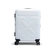OFF-WHITE Quote Luggage FOR TRAVEL White