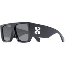 Off-White Tropez Rectangular Frame Sunglasses Black/White