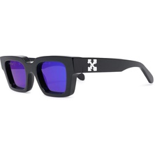 OFF-WHITE Virgil Rectangle Frame Sunglasses Black/White/Blue