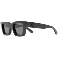 Off-White Virgil Square Frame Sunglasses Black/Black