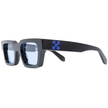 Off-White Virgil Square Frame Sunglasses Black/Blue