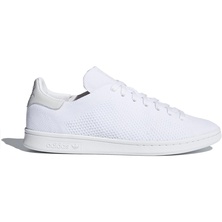 adidas Stan Smith Primeknit Triple White Leather Heel
