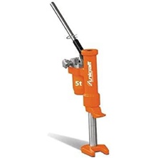 Unicraft 6190050 HMH 5 Machine Lifter (Hubload 5 tonnes, Sturdy Steel Construction, Base Plate/Claw Rotatable 360°)