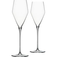 ZALTO Denkart champagne glasses, height 24 cm, set of 2
